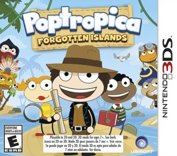 Poptropica Forgotten Islands (Usa) box cover front